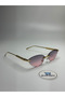 Cartyy V4 Pink Sunglasses Cateye Frame 60-18-143 Eyeglasses - 2