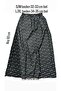 Printed Text Stylish Skirt Long Ankle Length - 2