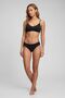 Women's 6-Pack Cotton Bikini Briefs Set - 3 Colorful Basics & Black, White, Gray - 4
