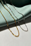 Steel Singapore Chain Necklace - 3
