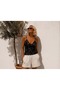 French Lace Strap Blouse Pinterest Style Summer Combination - 6