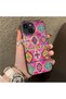 iPhone 13/14 Compatible Hard Acrylic Back Silicone Edge Lens Protection Case - 3