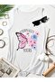 Women's Mix Printed Half V-Neck Sleeveless Regular Fit Comfortable T-Shirt
