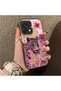 حافظة هاتف OPPO A6 Pro 5G متوافقة مع الحواف السيليكونية الصلبة وغطاء خلفي صلب بنمط الفهد