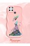 Realme C21Y Compatible Case Camera Protector Pink Silicone Couple Phone Case Girl Pattern - 2