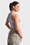 İts Basic Women's Halter Neck Slim Ribbed Camisole Crop Top - 3