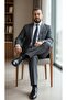 Men's Genuine Leather Lace-Up Shoes - 2
