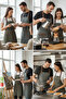 Barista Service and Waiter Apron with Multiple Pockets - 3