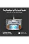 Spin Mop & Bucket Set with 360° Rotating Head – Microfiber Floor Mop with Self-Separating Clean & Dirty Water System - 4