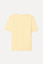 Women's Yellow Crew Neck T-Shirt - 2