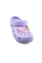 Figured Practical Unisex Children's Slippers Lilac Slippers for Garden, Beach, Nursery Use - 2