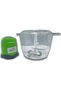 Food Chopper Electric Meat Chopper with Powerful Motor 3L Stainless Steel, 1 Speed Levels Safety Function Multi Chopper For Meat Fruits Vegetables. - 3