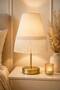 Lünessa | |   Antique Foot | |   Cream Hat | |   Cream Tassel > Modern Lampshade Tassel Table Lamp Decorative Night Light Nightstand Lamp Bedroom Lighting Stylish Home Decor Gift Console Table Living Room - 4