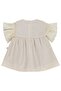 Leaf Embroidery Sleeve Lace 6-18 Months Dress - Beige - 2