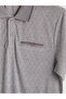 Nevavm Men's Polo Collar Patterned T-Shirt with a Difference - 3
