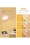 LED Desk Lamp with Swan Neck Design, 360° Adjustable Arm, USB Powered Table Lamp & Touch Button – Eye-Caring Reading Lamp, Bedside Lamp, Study Light & Phone Stand for Home, Office - 8