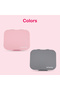 Premium Stainless Steel Bento Lunch Box w/ Silicon Lid, Pink - 8