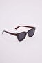 Unisex Oval Brown Frame Uv400 Protection Sunglasses - 5