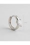Damelia Zircon Drop Stone Minimal Hoop Steel Xuping Earrings - 4