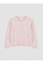 Ozmarka New Season Embroidered Crew Neck Girls' Knitwear Cardigan - 3