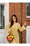 فستان قصير شبكي بتصميم البيكيني والمايوه - 5