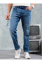 Men Slim Fit Solid Jeans