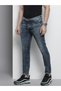 Men Slim Fit Badges Jeans - 2