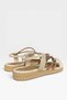 Women's Stone Detailed Flat Sandals Beige - 4