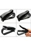 Car Sun Visor Glasses Clip Auto Glasses Holder with Latch Practical Organizer Apparatus 2Pcs - 5