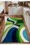 Sdtamor Retro Theme Patterned Modern Woven Base Decorative Carpet Sdtamor48 - 3