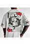 Custom Printed Oversize Cotton Crew Neck T-Shirt Tshirt