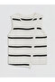 Nevavm Oval Collar Girls' Knitwear Sweater with a Difference