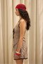 Celeste Lace Detail Mink Crop Shorts Set - 4