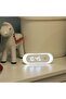 Dimmable Motion Activated Bed Light LED with Human Body Sensor, Time Display, and Night Light Function for Bedside Illumination, Convenient and Energy-Efficient Lighting Solution.