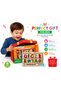 Magnetic Bead Maze Wooden Alphabet Learning Board with Magnetic Pen, Letter Recognition, Color Matching and Fine Motor Skills Activity for Kids - 4