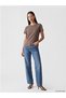 New Season Brown 100% Cotton Women's T-Shirt - 5