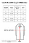 Men's Light Gray Wide Fit Long Shirt Collar Overcoat & Cashmere Coat - 4