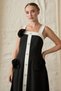 Black Rose Strap Dress - 3
