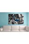 Cristiano Ronaldo Bicycle Kick Canvas Poster: Football Art Juventus CR7 Print Stretched Gallery Wrapped Ready to Hang 3Three Sizes Available