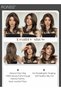 Wavy Layered Wig for Women Natural Soft Synthetic Heat Resistant Hair with Highlights for Wedding Cosplay Party Daily Wear (55cm,Brown Blonde) - 7