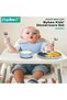 5 PCS Baby Feeding Set,Stainless Steel Suction Plates and Bowls with Silicone Fork and Spoon Utensils,Infant Feeding Supplies,Baby Led Weaning Set for Newborns,Toddlers - 2