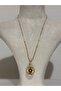 Gold Medallion Steel Necklace - 2