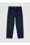 Nevavm Baggy Fit Elastic Waist Boys' Jean Pants with Difference in Color
