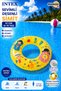 Intex 3-Piece Children's Sea Pool Swimming Set - Transparent Printed Swim Ring 61 Cm, Red Armbands and Swimming Goggles 6-12 Years M- M-59242-3Set - 3