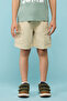 Solid Cargo Shorts