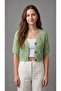 Women's Openwork Short Knitwear Cardigan