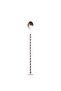 Black Baston Shaker 750 ml Glass Shaker with Mallet Bar Spoon with Fork Cocktail Stirrer Cocktail Set of 3 - 5