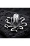 Stainless Steel Mythological Sea Monster Kraken Octopus Necklace - 3