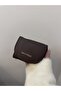 Women's Bitter Brown Multi-Compartment Zippered and Snap-Closed Stylish Mini Wallet - with Card Holder and Coin Compartment