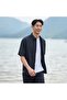 Men Relaxed Cotton Poplin Shirt - 3